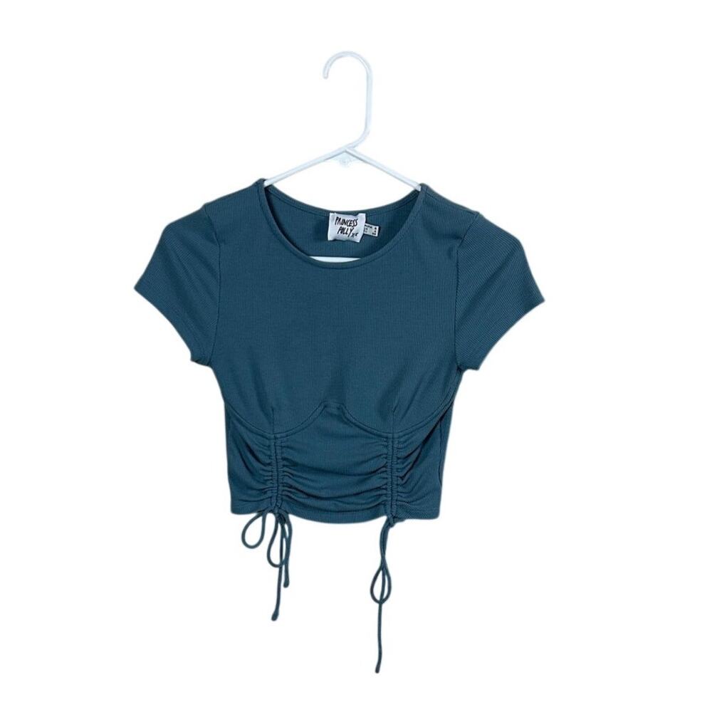 Princess Polly Stormi Blue Top size 4